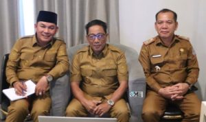 Bupati Murung Raya Bersama Wakil Bupati Ikuti Entry Meeting Pemeriksaan LKPD
