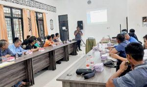 Disnakertranskop UKM Barut Sosialisasikan Pembentukan Koperasi Merah Putih di Kecamatan Teweh Baru