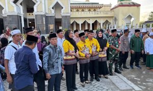 Ketua DPRD Hadiri Pelepasan, Keberangkatan 63 Calon Jemaah Haji Dari Murung Raya