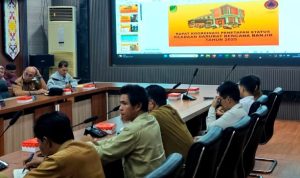 Pemkab Barito Utara Gelar Rakor Penanganan Dampak Banjir di Aula Setda