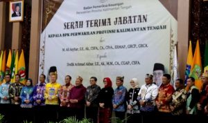 Pj Bupati Muhlis Hadiri Sertijab Kepala BPK Perwakilan Kalimantan Tengah