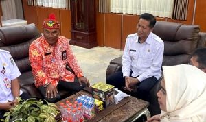 Pj Bupati Terima Kepala Perwakilan BKKBN Kalteng, Audiensi Bahas Penguatan Program Kependudukan