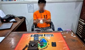 Satresnarkoba Polres Barut Amankan Bandar Narkoba Asal Bintang Ninggi dengan Barang Bukti 97,13 Gram Sabu