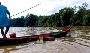 Warga Temukan Mayat Mengapung di Sei Inu Desa Bintang Ninggi II, Sudah Dilaporkan ke Polsek dan BPBD