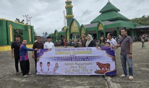 Mesjid Nurul Islam Puruk Cahu Dapat Bantuan Hewan Kurban Dari DPRD Murung Raya