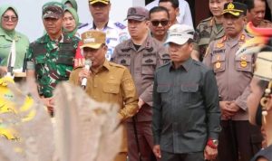 Ketua DPRD Murung Raya Turut Sambut Kunjungan Wakasad Letjen TNI Tandyo Budi Revita