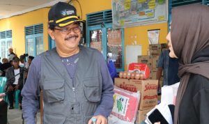 Diskominfo Kalsel Berikan Bantuan Sembako dan Sanitasi Kit bagi Warga Terdampak Banjir