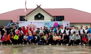 Dinas Pendidikan Barito Utara Gelar Senam Sehat Bersama Peringati Hardiknas 2025