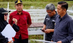 Pj Bupati Muhlis Tinjau Rencana Pengembangan Pantai Buatan di Buper Panglima Batur