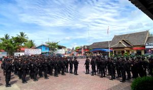 Jelang Putusan MK, Polres dan Kodim 1013 Mtw Gelar Patroli Gabungan Skala Besar