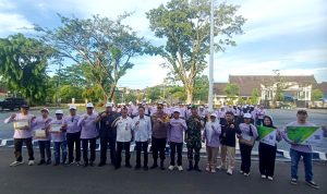 Pj Bupati Barito Utara Lepas Kontingen FBIM 2025, Target Pertahankan Juara Umum