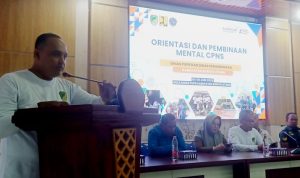 136 Peserta Ikuti Pembekalan dan Orientasi Mental CPNS PUPR dan Dishub Barut