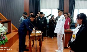 Pj Bupati Barut Lantik Pj Kepala Desa Datai Nirui