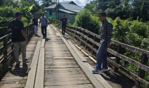Reses di Desa Muara Untu, DPRD Murung Raya Akan Prioritaskan Perbaikan Jembatan