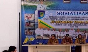 Ini yang di Sampaikan Hj. Sri Rahmah dalam Sosialisasi Koperasi Merah Putih di Teweh Selatan