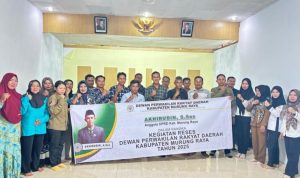 Anggota DPRD Murung Raya Reses Serap Aspirasi Masyarakat Desa Panu’ut
