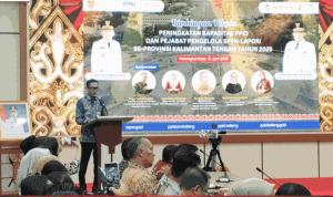 Diskominfo SP Murung Raya Ikuti Bimtek PPID dan SP4N-LAPOR