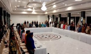 KPU Barito Utara Koordinasi dan Sosialisasi Pencalonan dan Tahapan PSU Jilid III
