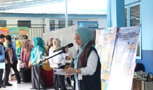 Ketua TP Posyandu Provinsi Kalsel Kunjungi Lokus Pertama Program 6 SPM di Desa Gambah Luar Kabupaten HSS