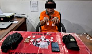 Satresnarkoba Polres Barut Amankan Pengedar Narkotika Asal Mura Bersama Barbuk Sabu 55,14 Gram