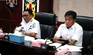 Bupati dan Ketua DPRD Murung Raya Ikuti Rakor Terkait Pencegahan Korupsi