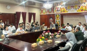 Plt. Sekda Murung Raya Mewakili Bupati Hadiri Rakor Pra Forum Satu Data Indonesia