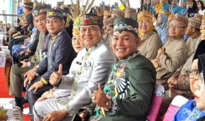Wakil Bupati Murung Raya, Hadiri Upacara Hari Jadi ke-75 Kabupaten Barito Utara