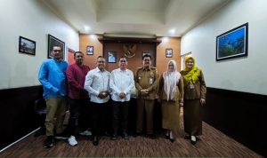 Terima Laporan HPN, Diskominfo Terbuka Jalin Kerja Sama Media Lebih Erat