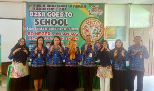 Dinas KPP Barut Gelar B2SA Goes to School di SDN 8 Lanjas untuk Edukasi Pola Makan Sehat