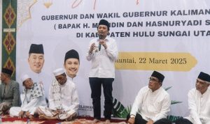 Disambut Antusias Warga, Wagub Hasnuryadi Safari Ramadan di Masjid Raya Riyadhussalihin, Kabupaten Hulu Sungai Utara
