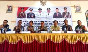 Pemkab Murung Raya Dorong Peran Aktif Semua Pemdes Se Laung Tuhup Tangani Konflik Sosial