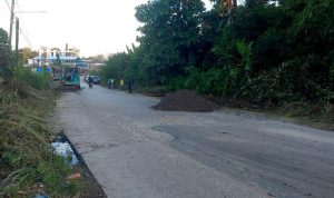Kadis PUPR dan Tim Teknis Kembali Tinjau Progres Perbaikan Jalan Nasional di Barito Utara