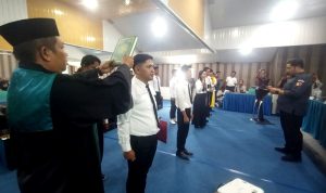 Ketua Bawaslu Barito Utara Lantik Panwascam se Kabupaten Pasca Putusan MK