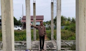 Legislator Minta Pembangunan Kantor Kelurahan Selat Hulu Dilanjutkan