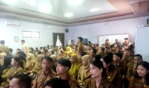 Pj Bupati Indra Gunawan Beri Arahan dan Motivasi kepada CPNS dan PPPK BPBD Barito Utara