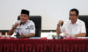 Wakil Bupati Murung Raya Pimpin Rapat Verifikasi Penerima Kartu Hebat BLT