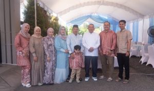 Silaturahmi Idul Adha 1446 Pj. Sekdaprov Kalsel Bersama Gubernur dan Jajaran Pejabat Pemprov Kalsel