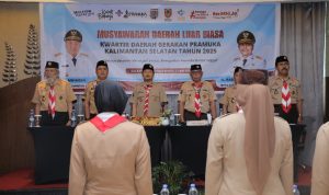 Wagub Hasnuryadi Pimpin Kwarda Pramuka Kalsel, Semangat Kebersamaan ke Arah Lebih Baik dan Berdaya Guna bagi Masyarakat
