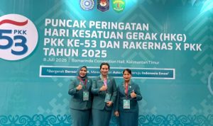 Ketua TP PKK Murung Raya Hadiri Puncak HKG PKK Ke 53 dan Rakernas Ke X PPK 2025