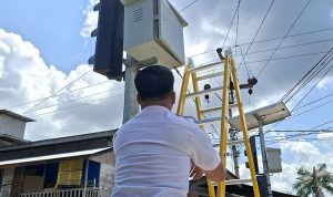 Aki APILL Dishub Barut Dicuri di Dua Lokasi, Pelaku Terekam CCTV