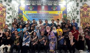Dinas Kesehatan Barut Adakan Pertemuan Pembaruan Program SI-SDMK Fasyankes 2025