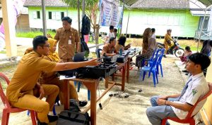 Disdukcapil Lanjutkan Pelayanan Jemput Bola Adminduk di Kelurahan Lahei II