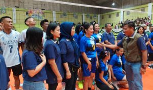 Pembukaan Turnamen Voli Bupati Cup 2025, Dihadiri Ketua DPRD Rumiadi