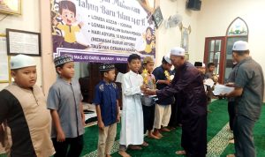 Gema Muharram di Masjid Darul Amanah, PHBI dan MT Rijalul Amanah Adakan Lomba Islami