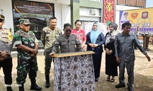 Bupati Heriyus Resmikan Gedung Satpol PP Damkar Kabupaten Murung Raya
