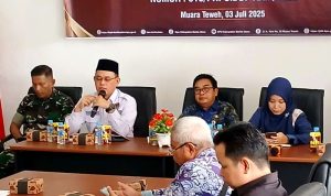 KPU Barito Utara Adakan Rakor Persiapan Debat Publik dan Kampanye Iklan PSU Pilkada 2025