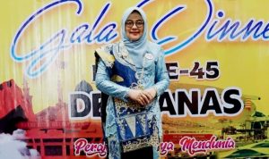 Ketua Harian Dekranasda Barut Hadiri Gala Dinner HUT Dekranas ke-45 di Balikpapan