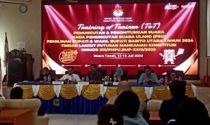 Momentum Berharga, Ketua KPU RI Hadir Beri Arahan Langsung kepada PPK Barito Utara