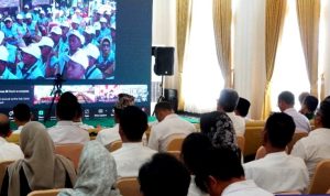 Pemkab Barut Hadiri Peluncuran 80.000 KDMP, Pj Bupati: Langkah Strategis untuk Ekonomi Desa