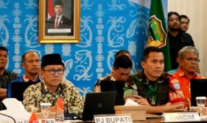 Pemkab Barut Ikuti Rakor Virtual dengan Kemenko Polhukam Bahas Kesiapan PSU